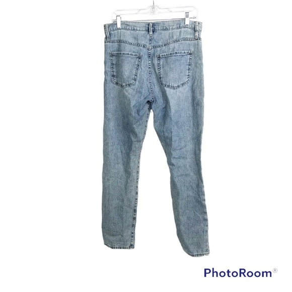 Frame light wash skinny jeans No size tag SAMPLE NWT - Picture 2 of 5